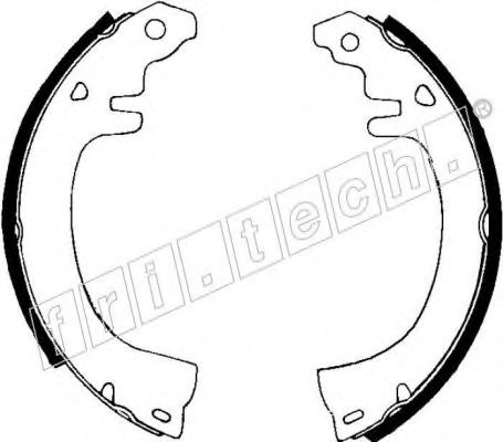 fri.tech. 1100.207 Тормозные колодоки 