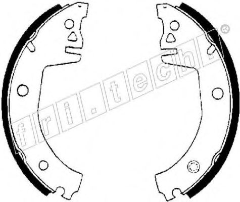 fri.tech. 1106.218 Тормозные колодоки 