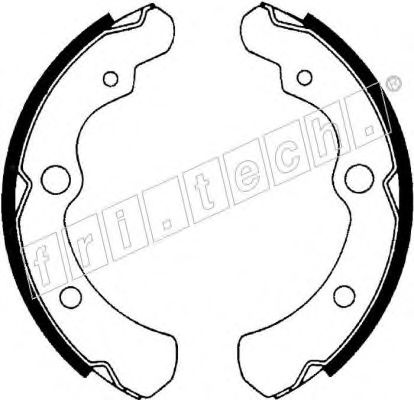 fri.tech. 1110.328 Тормозные колодоки для SUBARU (Субару) fri.tech. 1110.328 Тормозные колодоки для SUBARU (Субару)