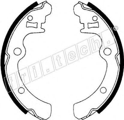 fri.tech. 1110.329 Тормозные колодоки для SUBARU (Субару) fri.tech. 1110.329 Тормозные колодоки для SUBARU (Субару)