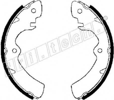 fri.tech. 1111.223 Тормозные колодоки 