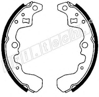fri.tech. 1111.226 Тормозные колодоки 