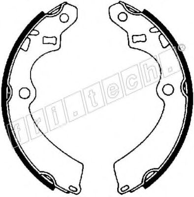 fri.tech. 1111.233 Тормозные колодоки для DAIHATSU CHARADE I (Дайхатсу Чарадэ и) fri.tech. 1111.233 Тормозные колодоки для DAIHATSU CHARADE I (Дайхатсу Чарадэ и)