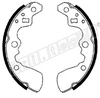 fri.tech. 1111.238 Тормозные колодоки 