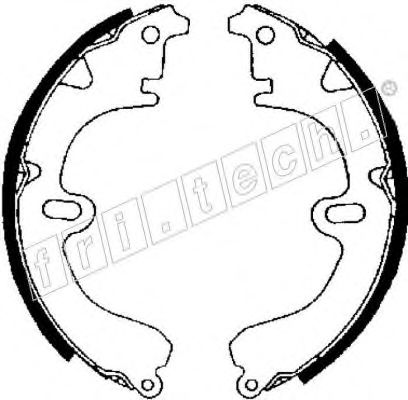 fri.tech. 1115.271 Тормозные колодоки 