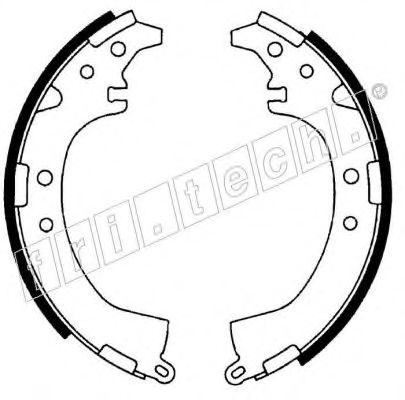 fri.tech. 1115.291 Тормозные колодоки 