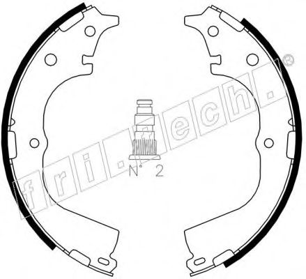 fri.tech. 1115.294 Тормозные колодоки 
