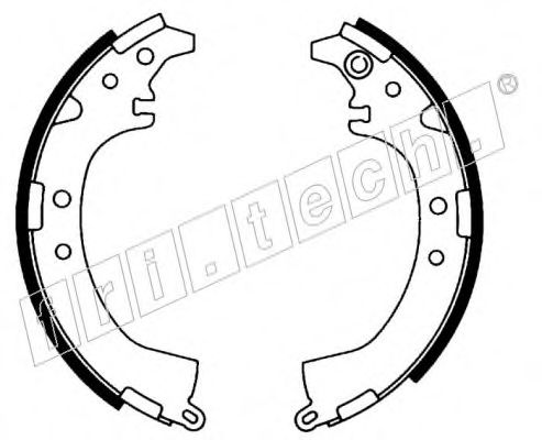 fri.tech. 1115.299 Тормозные колодоки для TOYOTA RAV 4 I (Тойота/тоета Рав 4 1) fri.tech. 1115.299 Тормозные колодоки для TOYOTA RAV 4 I (Тойота/тоета Рав 4 1)