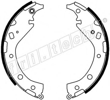 fri.tech. 1115.309 Тормозные колодоки 