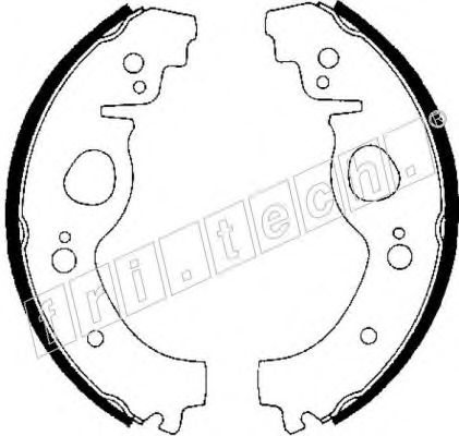 fri.tech. 1122.001 Тормозные колодоки 