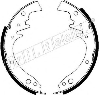 fri.tech. 1127.264 Тормозные колодоки 