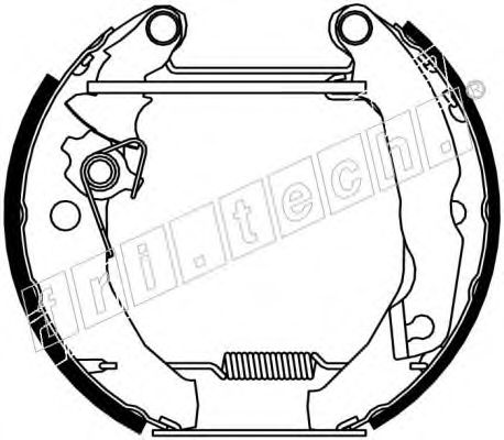 fri.tech. 16006 Тормозные колодоки 
