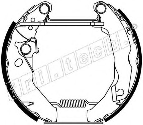 fri.tech. 16122 Тормозные колодоки 