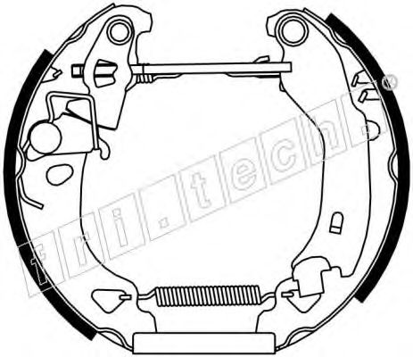 fri.tech. 16192 Тормозные колодоки 