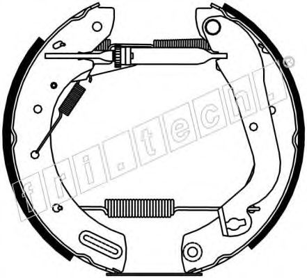 fri.tech. 16221 Тормозные колодоки для FORD ESCAPE (Форд Эскейп) fri.tech. 16221 Тормозные колодоки для FORD ESCAPE (Форд Эскейп)