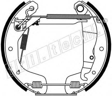 fri.tech. 16231 Тормозные колодоки 