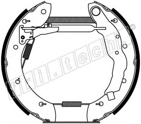 fri.tech. 16249 Тормозные колодоки 