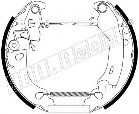 fri.tech. 16250 Тормозные колодоки 