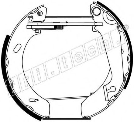 fri.tech. 16265 Тормозные колодоки 