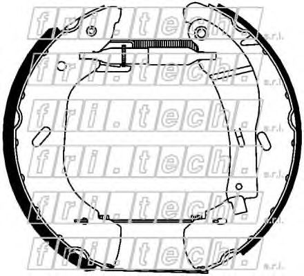 fri.tech. 16288 Тормозные колодоки 