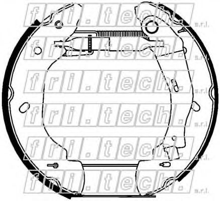 fri.tech. 16289 Тормозные колодоки 