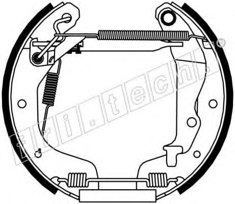 fri.tech. 16293 Тормозные колодоки 