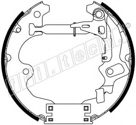 fri.tech. 16327 Тормозные колодоки 