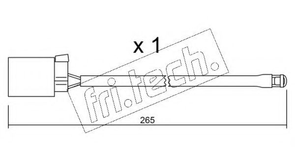 fri.tech. SU.014A Сигнализатор, износ тормозных колодок для FORD SCORPIO I (Форд Скорпио 1) fri.tech. SU.014A Сигнализатор, износ тормозных колодок для FORD SCORPIO I (Форд Скорпио 1)