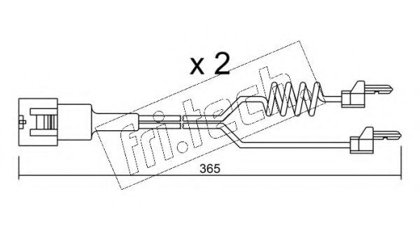 fri.tech. SU.180K Сигнализатор, износ тормозных колодок для RENAULT TRUCKS MAGNUM (Рено трак Магнум) fri.tech. SU.180K Сигнализатор, износ тормозных колодок для RENAULT TRUCKS MAGNUM (Рено трак Магнум)