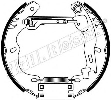 fri.tech. 16334 Тормозные колодоки 