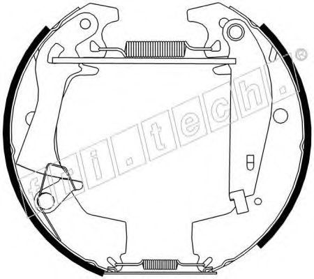 fri.tech. 16336 Тормозные колодоки 