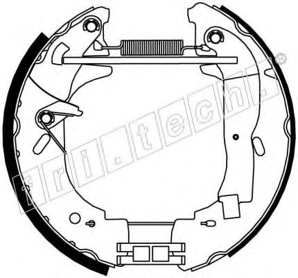 fri.tech. 16337 Тормозные колодоки для NISSAN INTERSTAR (Ниссан Интэрстар) fri.tech. 16337 Тормозные колодоки для NISSAN INTERSTAR (Ниссан Интэрстар)