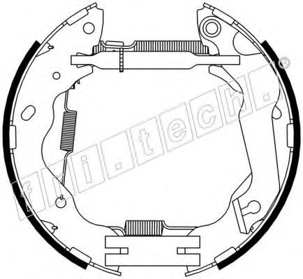 fri.tech. 16347 Тормозные колодоки 