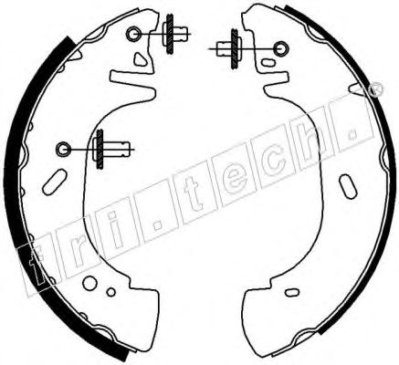 fri.tech. 17337 Тормозные колодоки для NISSAN INTERSTAR (Ниссан Интэрстар) fri.tech. 17337 Тормозные колодоки для NISSAN INTERSTAR (Ниссан Интэрстар)