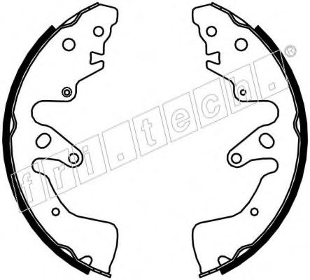 fri.tech. 1111.251 Тормозные колодоки 