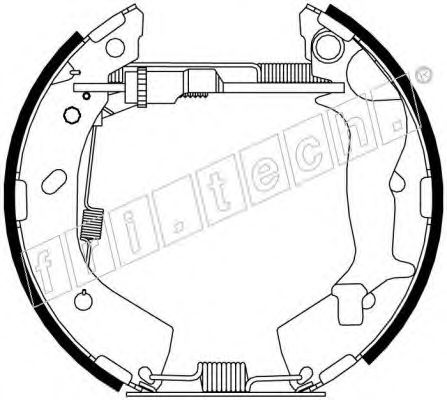 fri.tech. 16352 Тормозные колодоки 