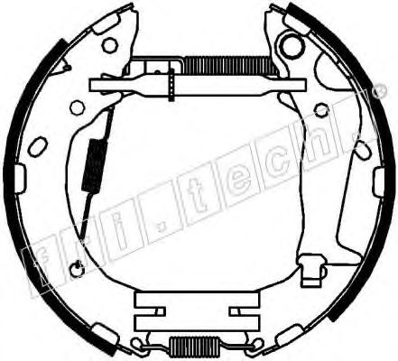 fri.tech. 16360 Тормозные колодоки 