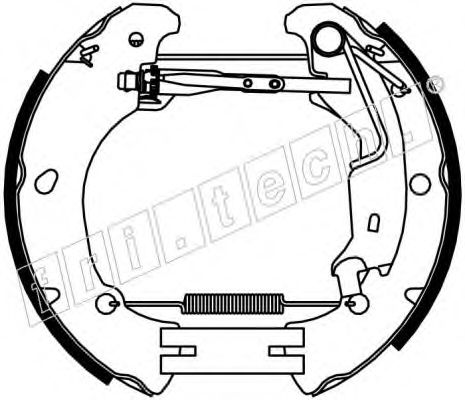 fri.tech. 16377 Тормозные колодоки 