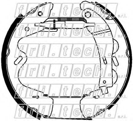 fri.tech. 16409 Тормозные колодоки 