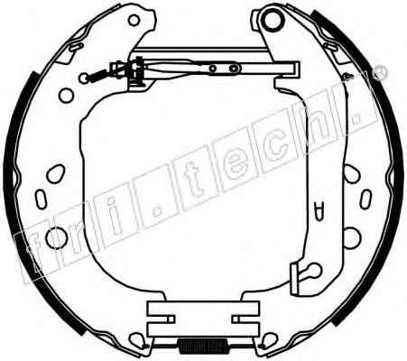 fri.tech. 16394 Тормозные колодоки для FORD (Форд) fri.tech. 16394 Тормозные колодоки для FORD (Форд)