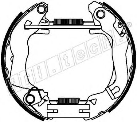 fri.tech. 16408 Тормозные колодоки 