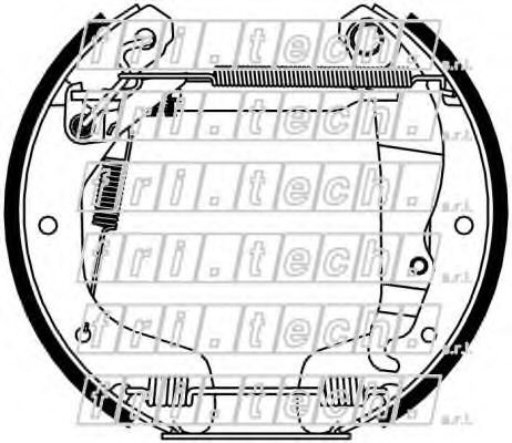 fri.tech. 16415 Тормозные колодоки 