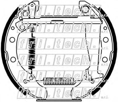 fri.tech. 16417 Тормозные колодоки 