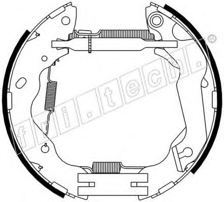 fri.tech. 16421 Тормозные колодоки 