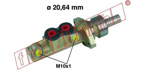 fri.tech. PF035 Главный тормозной цилиндр для PEUGEOT 405 II (Пежо 405 2) fri.tech. PF035 Главный тормозной цилиндр для PEUGEOT 405 II (Пежо 405 2)