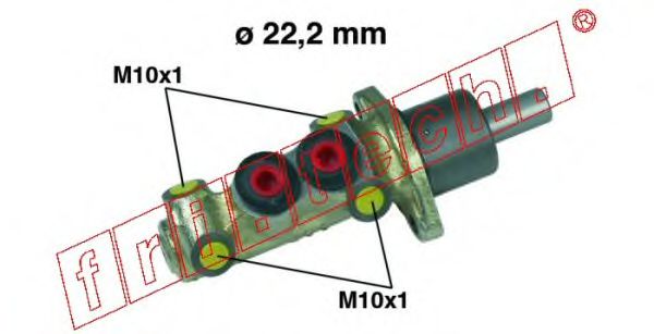 fri.tech. PF188 Главный тормозной цилиндр для CITROëN (Cитроëн) fri.tech. PF188 Главный тормозной цилиндр для CITROëN (Cитроëн)