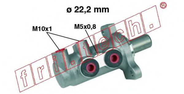 fri.tech. PF240 Главный тормозной цилиндр для MERCEDES-BENZ A-CLASS (Мэрcэдэс-бэнз А класс) fri.tech. PF240 Главный тормозной цилиндр для MERCEDES-BENZ A-CLASS (Мэрcэдэс-бэнз А класс)