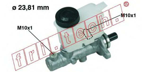 fri.tech. PF258 Главный тормозной цилиндр для MAZDA 323 ASTINA VI (Мазда 323 астина 6) fri.tech. PF258 Главный тормозной цилиндр для MAZDA 323 ASTINA VI (Мазда 323 астина 6)