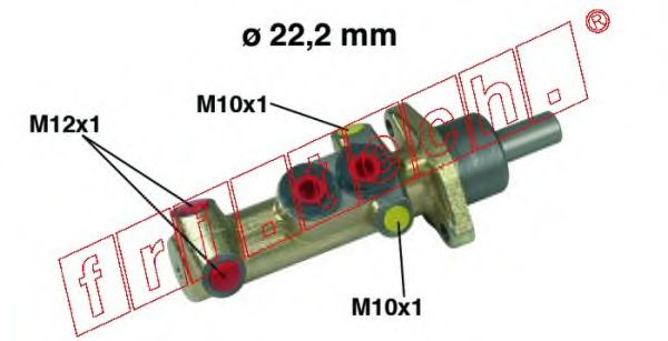 fri.tech. PF401 Главный тормозной цилиндр для RENAULT (Рено) fri.tech. PF401 Главный тормозной цилиндр для RENAULT (Рено)
