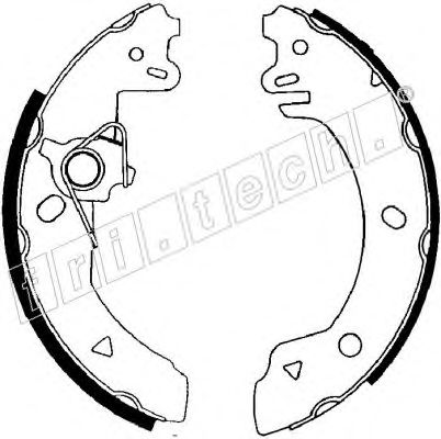 fri.tech. 1040.130Y Тормозные колодоки 